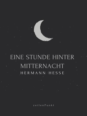 cover image of Eine Stunde hinter Mitternacht